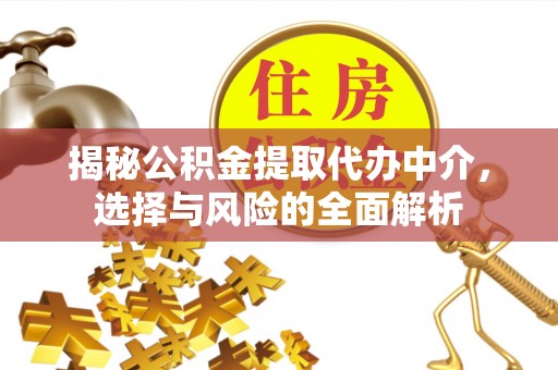 阿拉善右旗揭秘公积金提取代办中介，选择与风险的全面解析